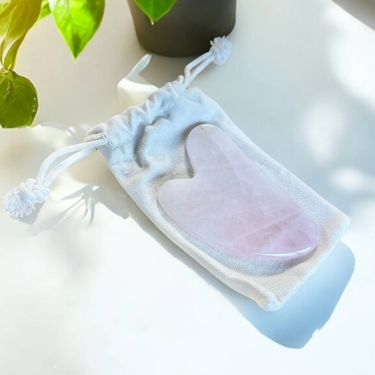 Bamboo Switch - Wholesale Gua Sha Tool - Rose Quartz Gua Sha | Facial Stone | Skincare Bestseller3