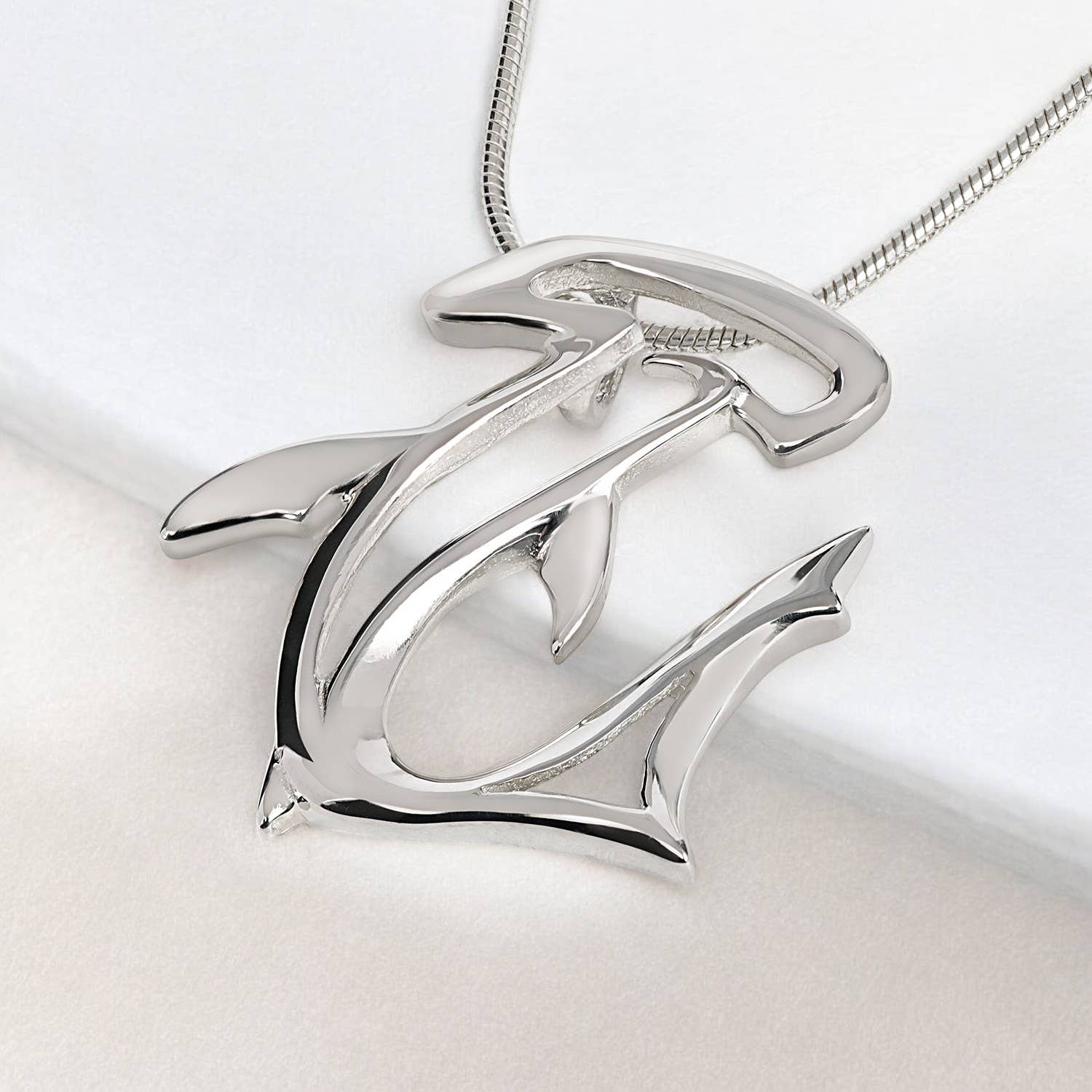 Big Blue by Roland St John - Wholesale Pendant/Charm Necklace - The Hammer/ Hammerhead Shark6