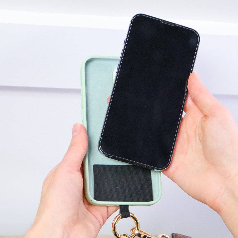 Save The Girls - Wholesale Phonecase Strap - Clip & Go Strap w/Pouch Chevron/Diamond Collection6