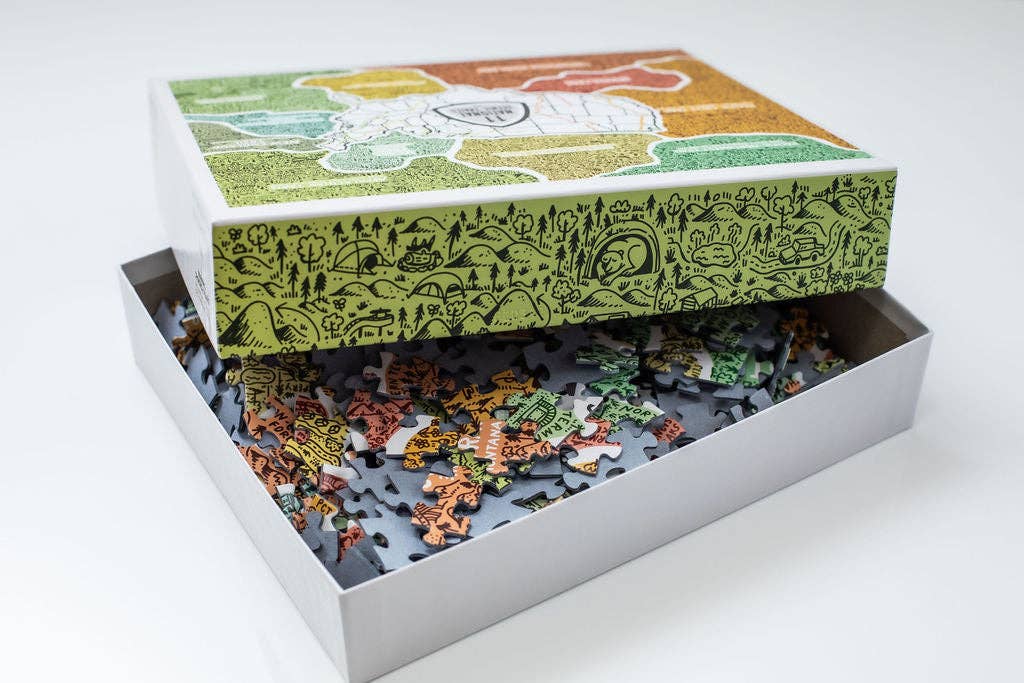 Brainstorm - Wholesale Puzzle - Adult - 11 U.S. National Scenic Trails Puzzle3