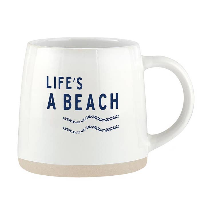 Faithworks by Creative Brands - Wholesale Coffee Mug - Stoneware Mug - Beach