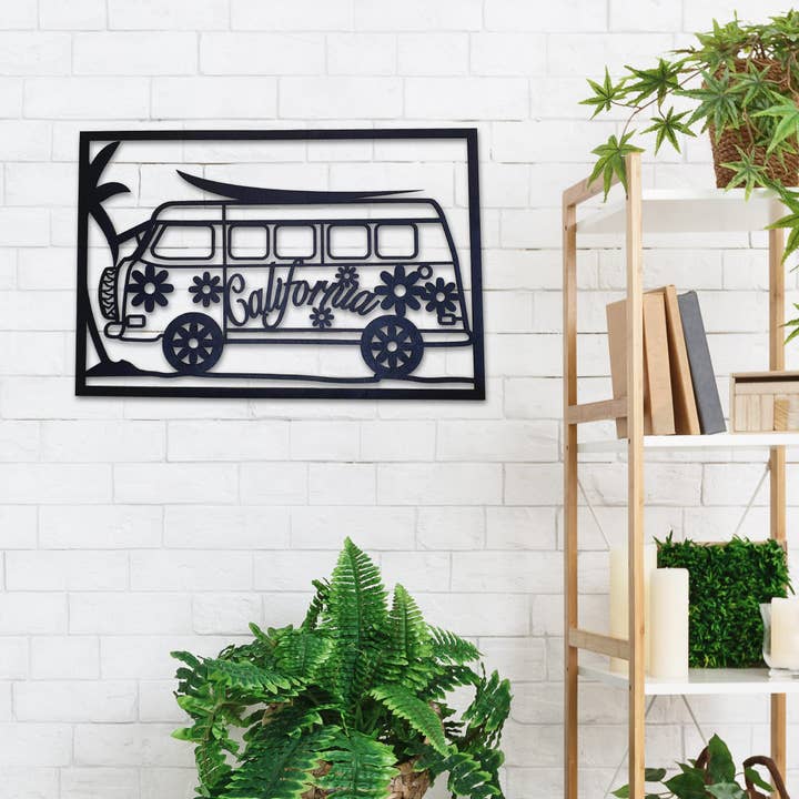 Vintage bestelwagen schilderij voor wholesale door fffdesign