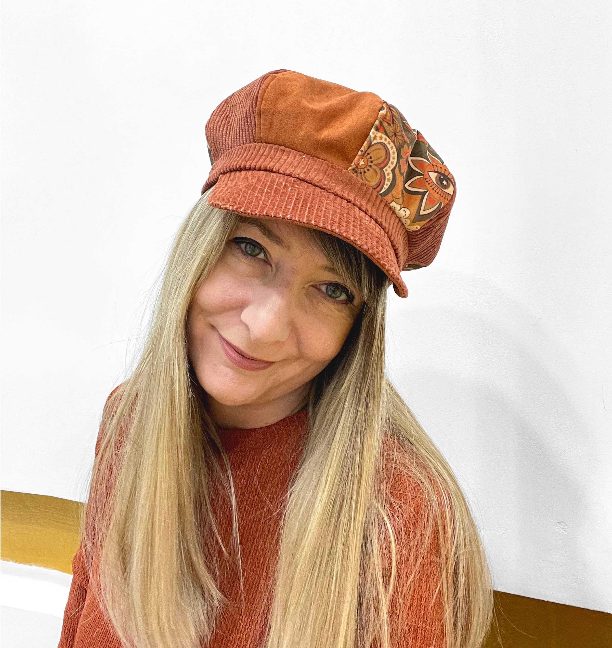 Stan and Gwyn – wholesale Newsboy/Schoolboy Hat - Dam – Baker pojke hatt, 60S platt mössa, De. Beatles Style Cap.4