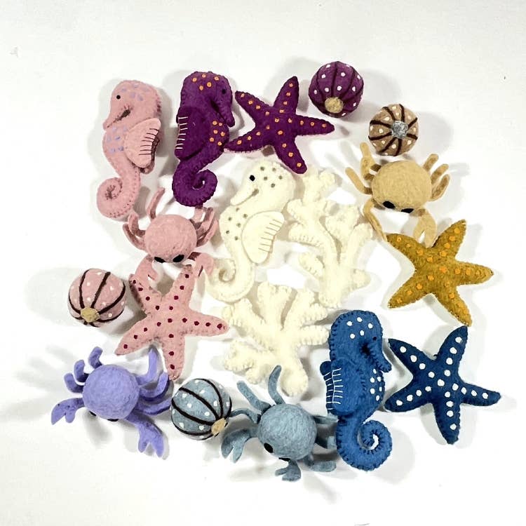 Karma Cat Inc. - Vente Jouet – chat - Jouet en laine pour animaux sur le thème de la plage - Présentoir de 60 pièces variées2