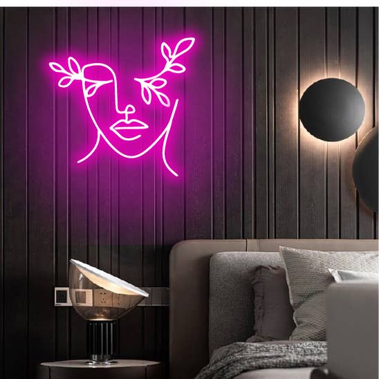 Orchid Flower Neon Sign - HAPPYNEON –