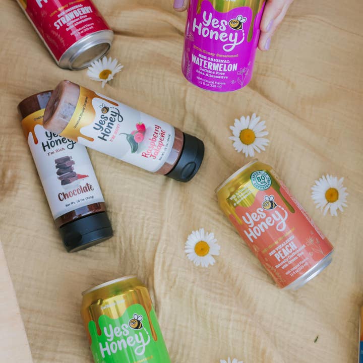 Yes Honey - Wholesale Soda/Carbonated Drink - Yes Honey - 100% Honey Sweetened Soda- Apple 4
