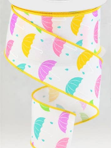 2,5 „X10YD PARAPLYER PÅ FAUX ROYAL WHT/BLÅ/PNK/YLW/LAV/GRN (Q) for engroshandel hos Waterman's Loft Inc.