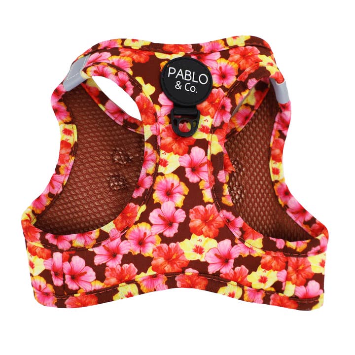 Hibiscus: Pettorina per Gatti Step In per la vendita all'ingrosso da parte di Pablo & Co. Boutique