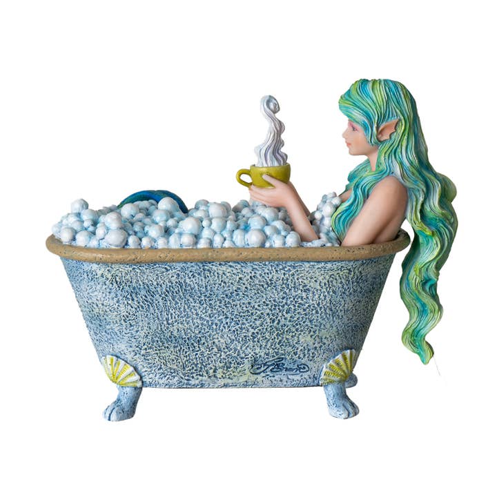 Pacific Trading - Vente Figurine décorative - 15970 Les bains moussants Mermaids Love d'Amy Brown