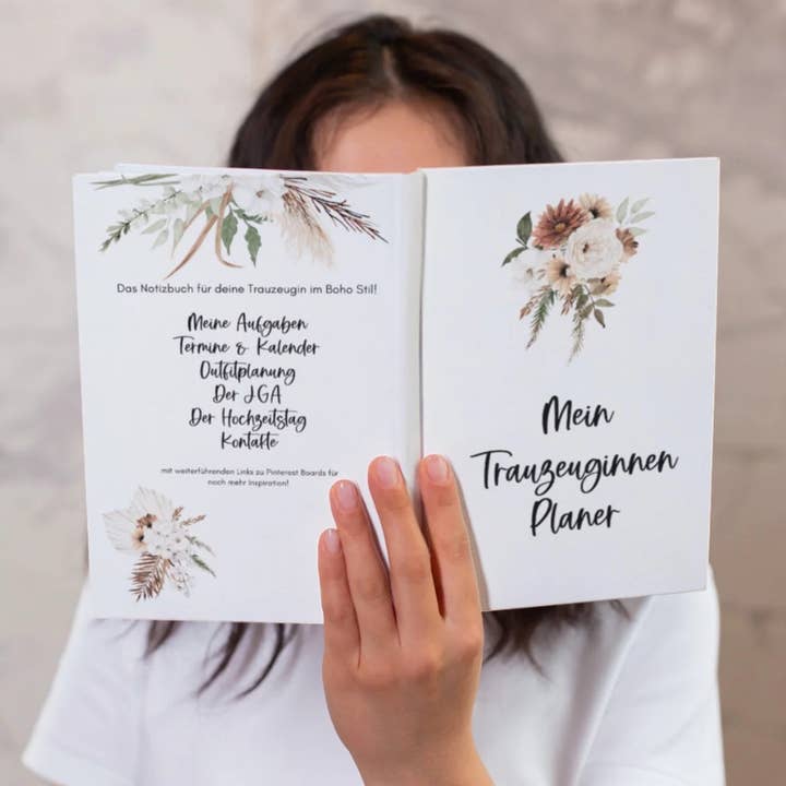 Planificador para dama de honor - guía y cuaderno para venta al por mayor de MoonlightCrafts