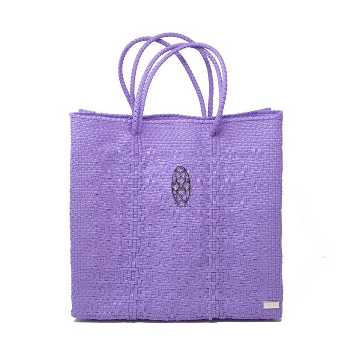 BOLSO TOTE LILA MEDIANO para venta al por mayor de Lola's Bag by Georgina Herrera