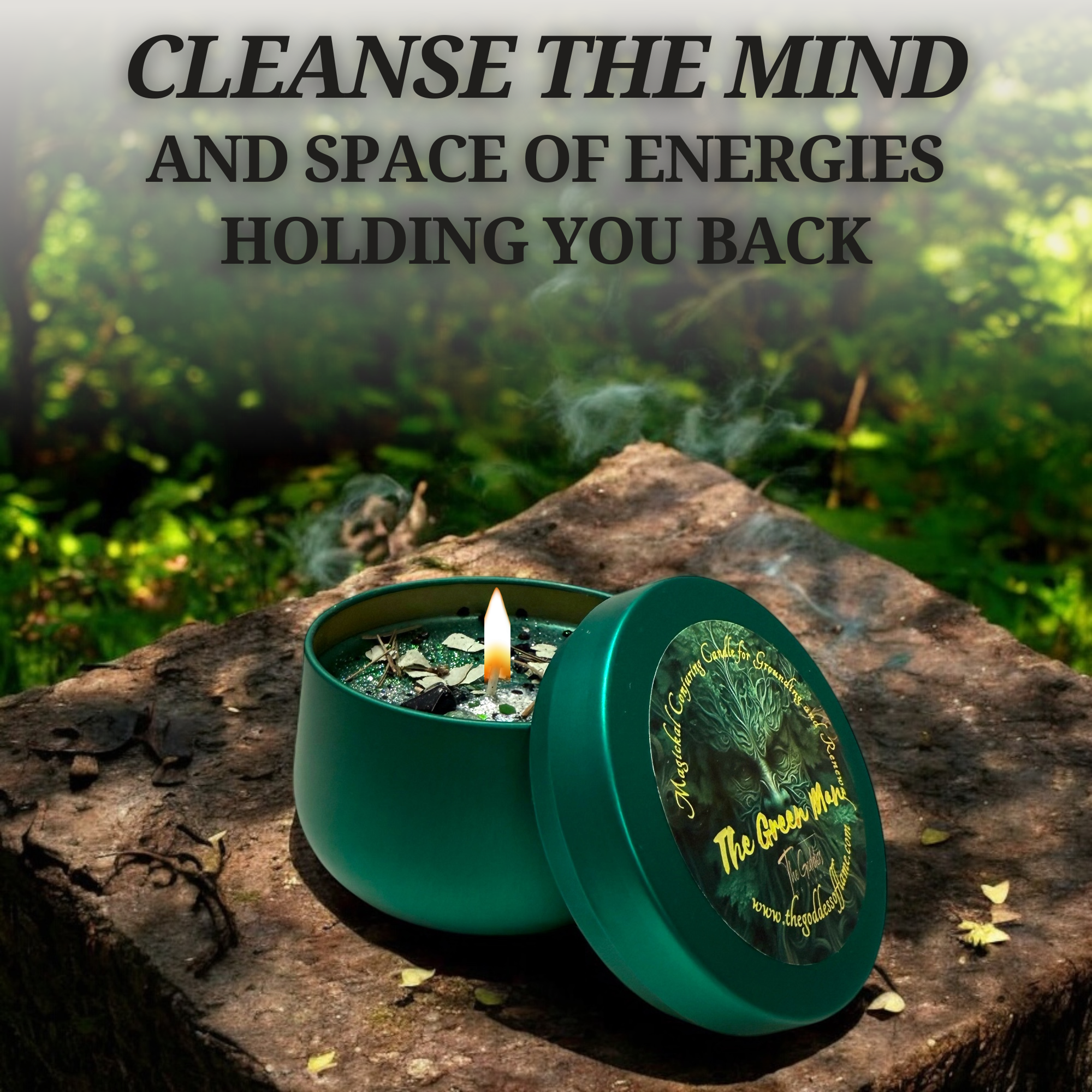 The Goddess of Flame - Wholesale Votive Candle - The Green Man Magic Conjuring Candle7