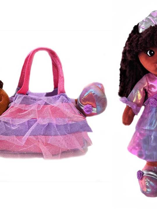 Elana Lilla Prinsesse Baby Doll med pung for engroshandel hos GirlzNDollz