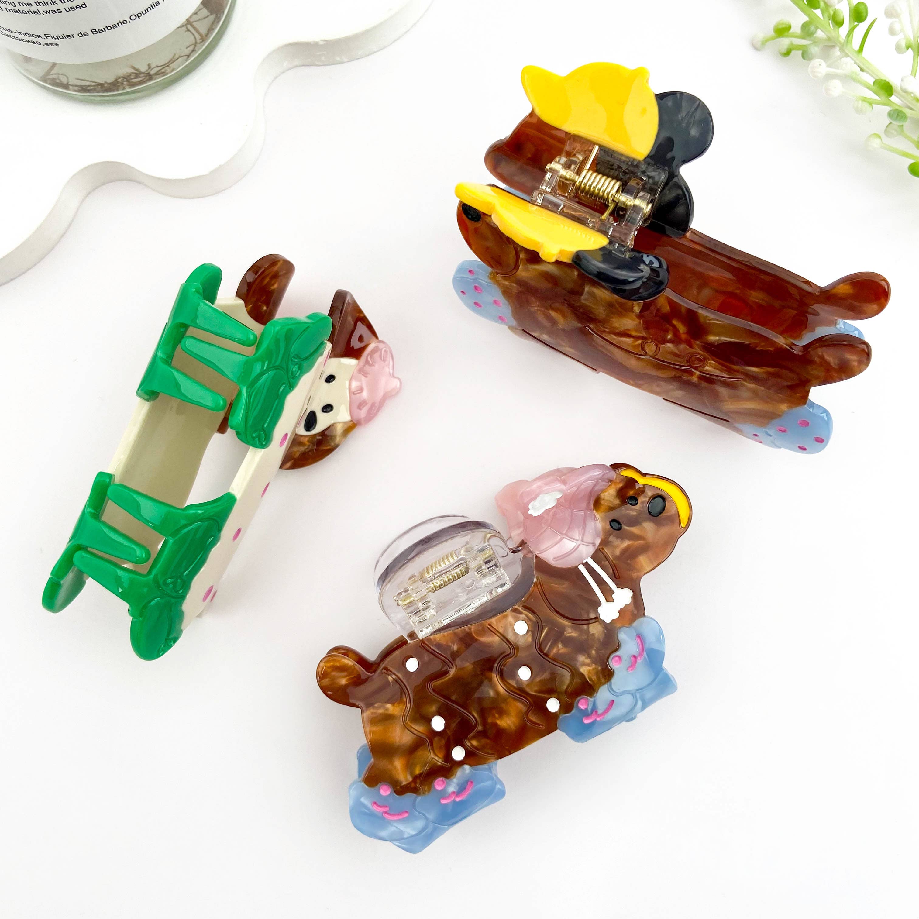 mildstyles – Großhandel Haarclip – Damen – Niedlicher Dackel-Haarclip aus Azetat6