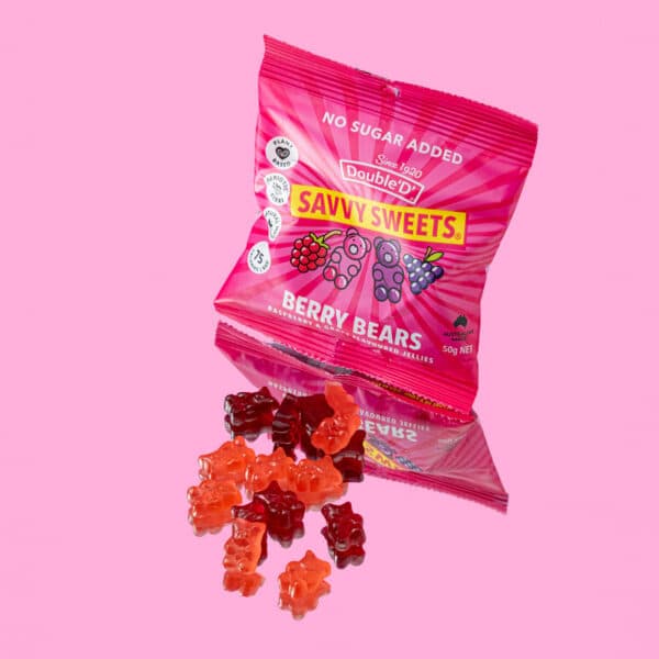 Savvy Sweets – wholesale Gummy – Savvy Sweets Berry Bears1