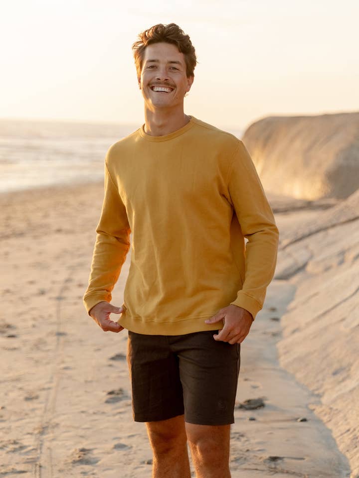 For the Crew PIMA Cotton Crewneck for wholesale by Hang Loose