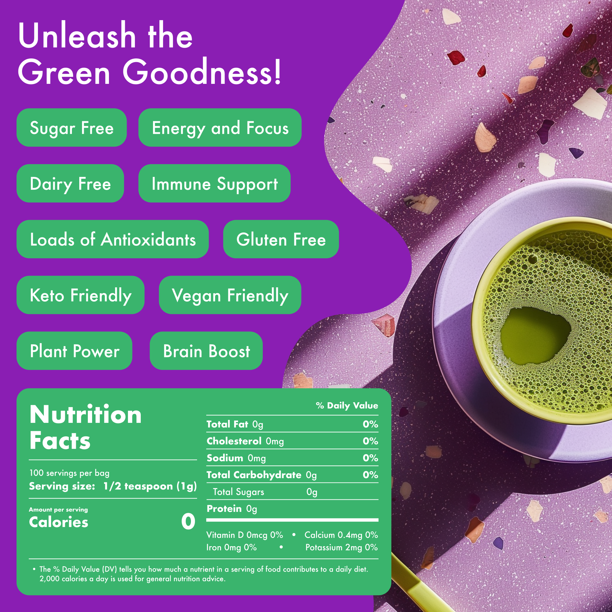 Caff Off - Wholesale Health/Detox Tea - Traditional Decaf Matcha Sticks6