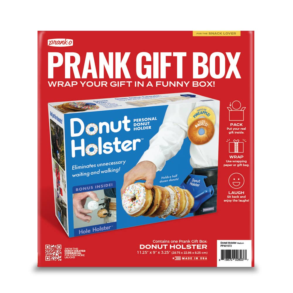 Prank-O - Vente Cadeau amusant/original - Coffret cadeau Prank Étui Donut