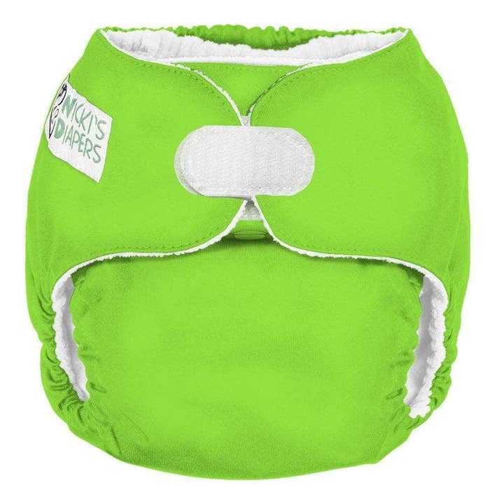 Nicki's Diapers H&L Pocket Diaper - Get Slimed for wholesale by Nicki's Diapers (Planetwise Wholesale)