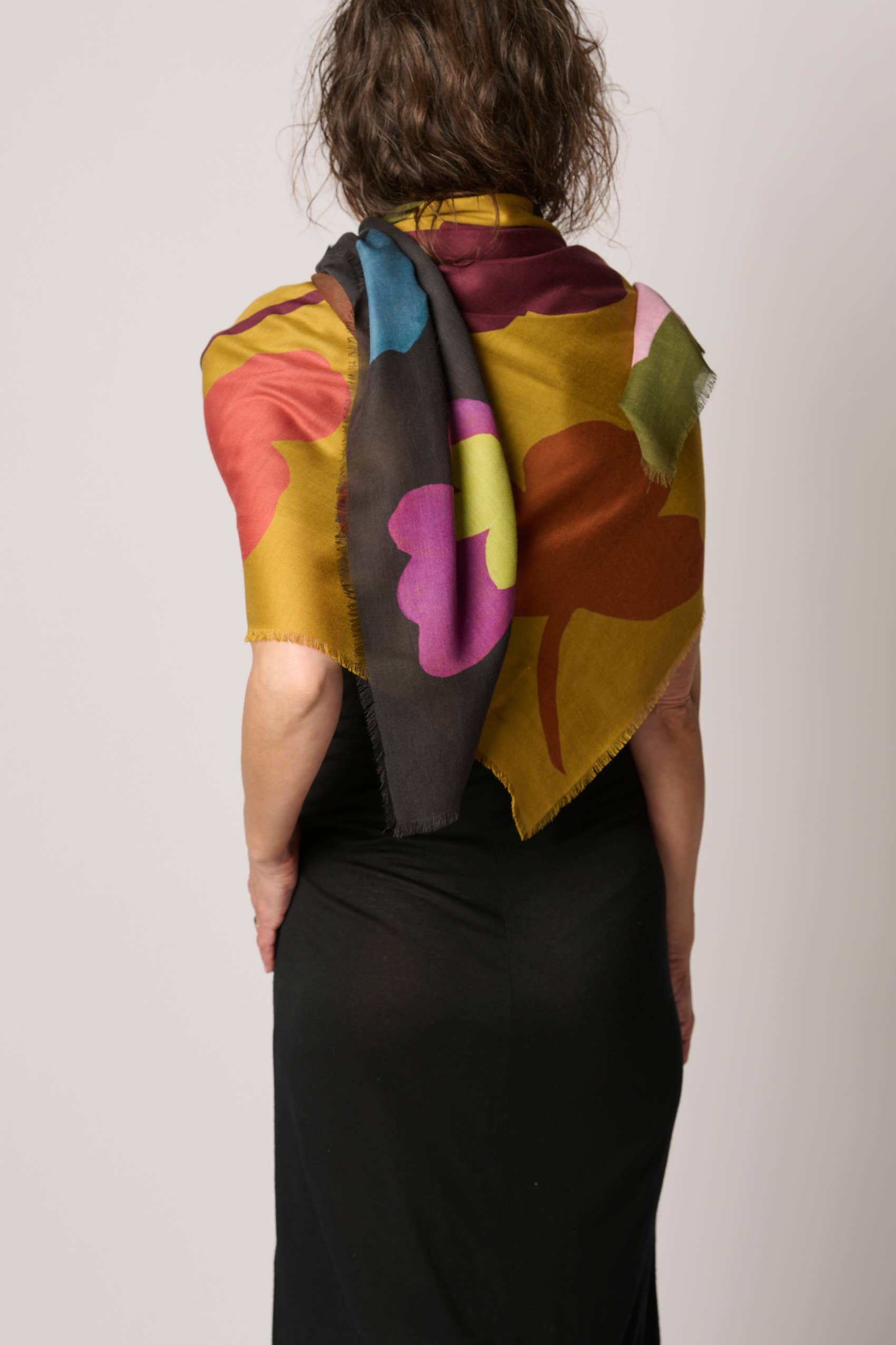 Margolis Pineo Italia - Wholesale Scarf - Women's - Campo dei Fiori Travel Scarf/Wrap4