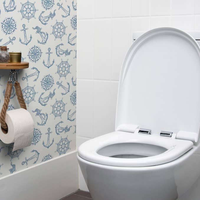 Arrow and Stem - Wholesale Toilet Paper Holder - Bamboo Toilet Paper Holder Rope with Shelf