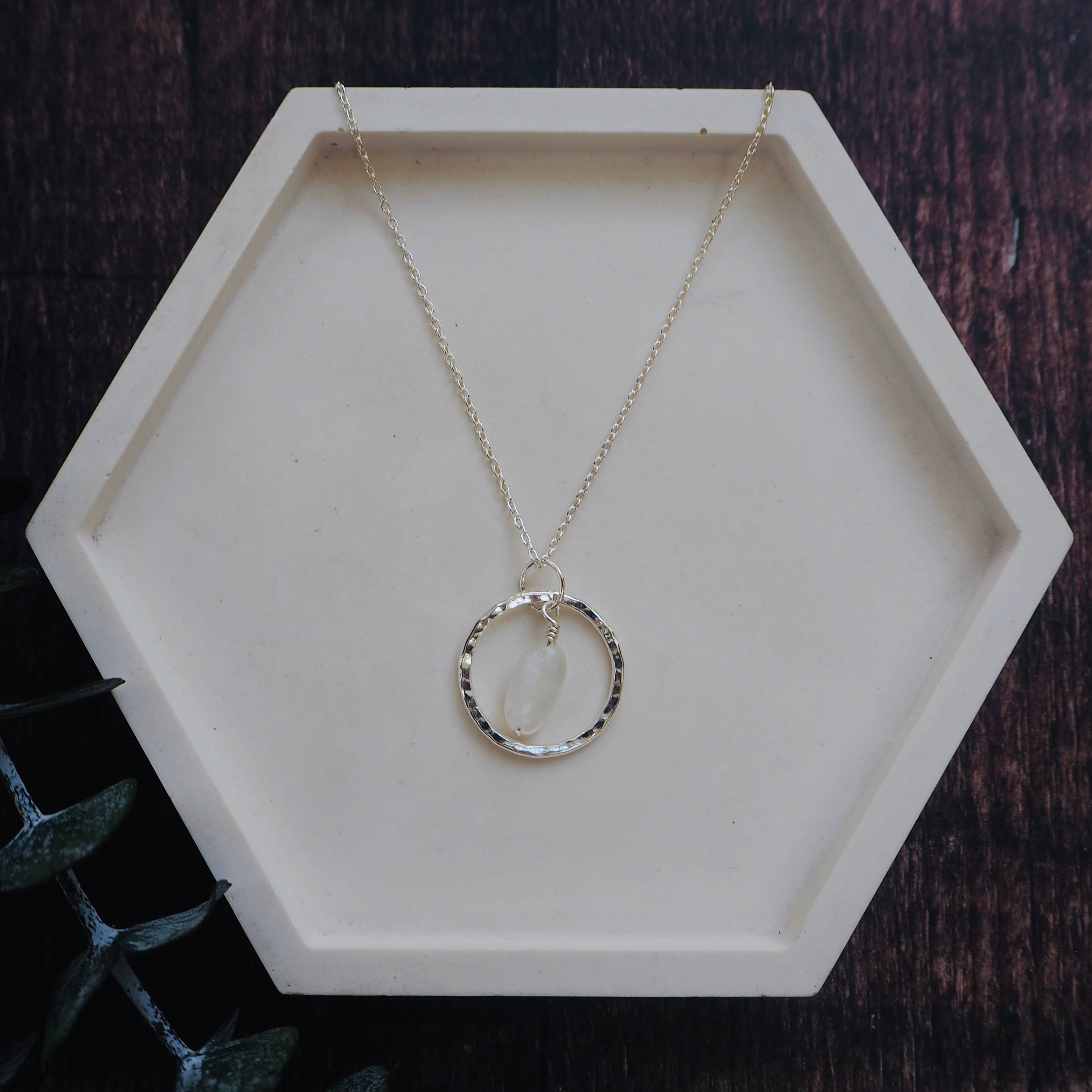 The Old Farmhouse Jewellery – wholesale Pendant/charm necklace – Semi Precious Nugget Necklace sterling silver bead jewellery7