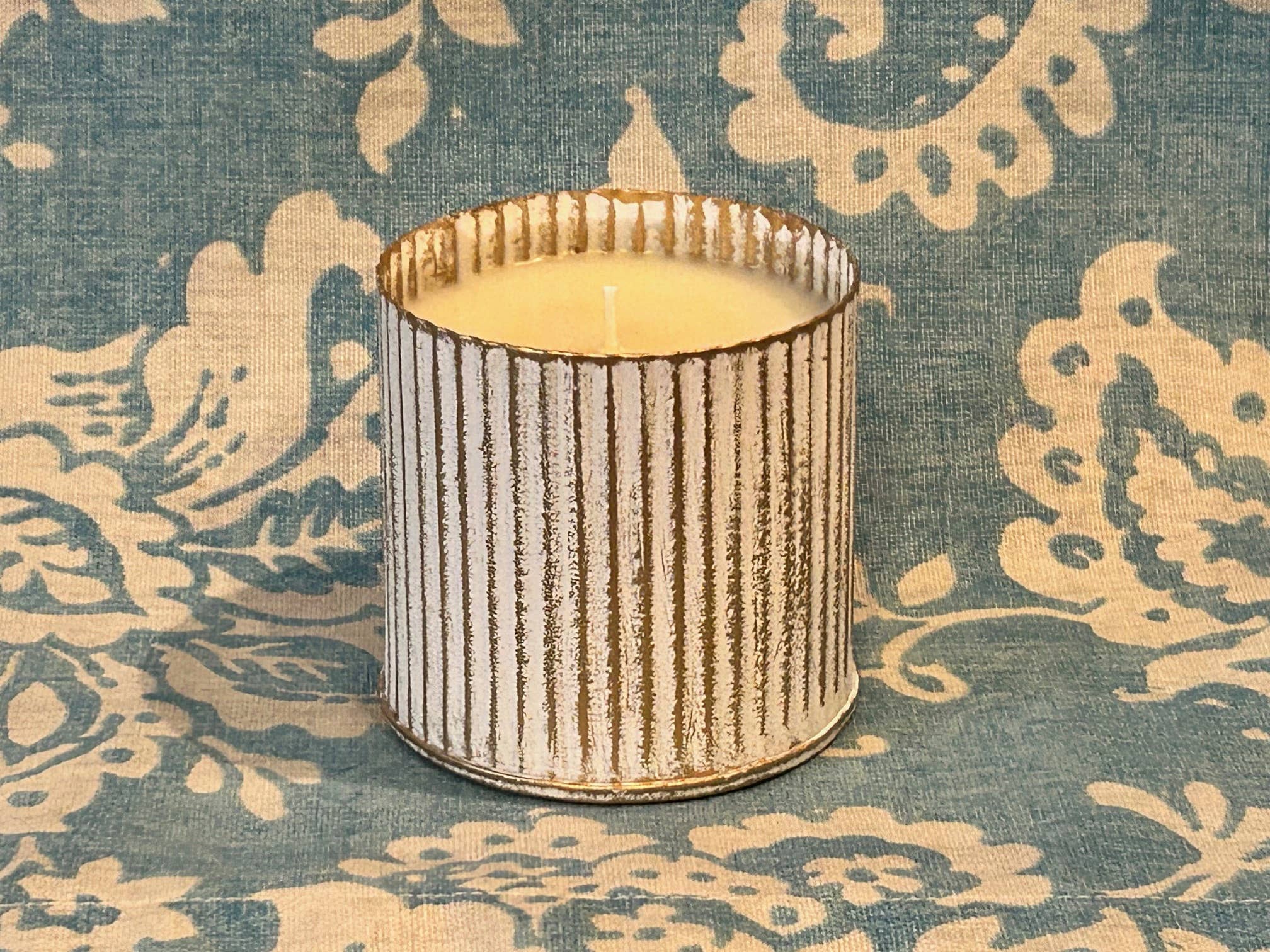 Sweet Wick Candle Company - Vendita all'ingrosso Candela in vasetto - Candela bianca lavata a coste 1