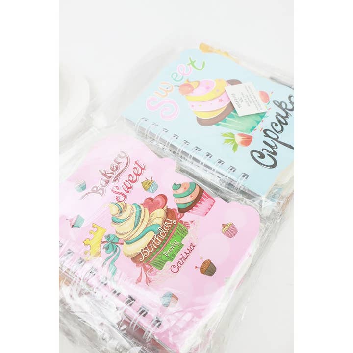MIX COLOR Ice Cream and Cup Cake NoteBook with Pen Set for wholesale on Faire