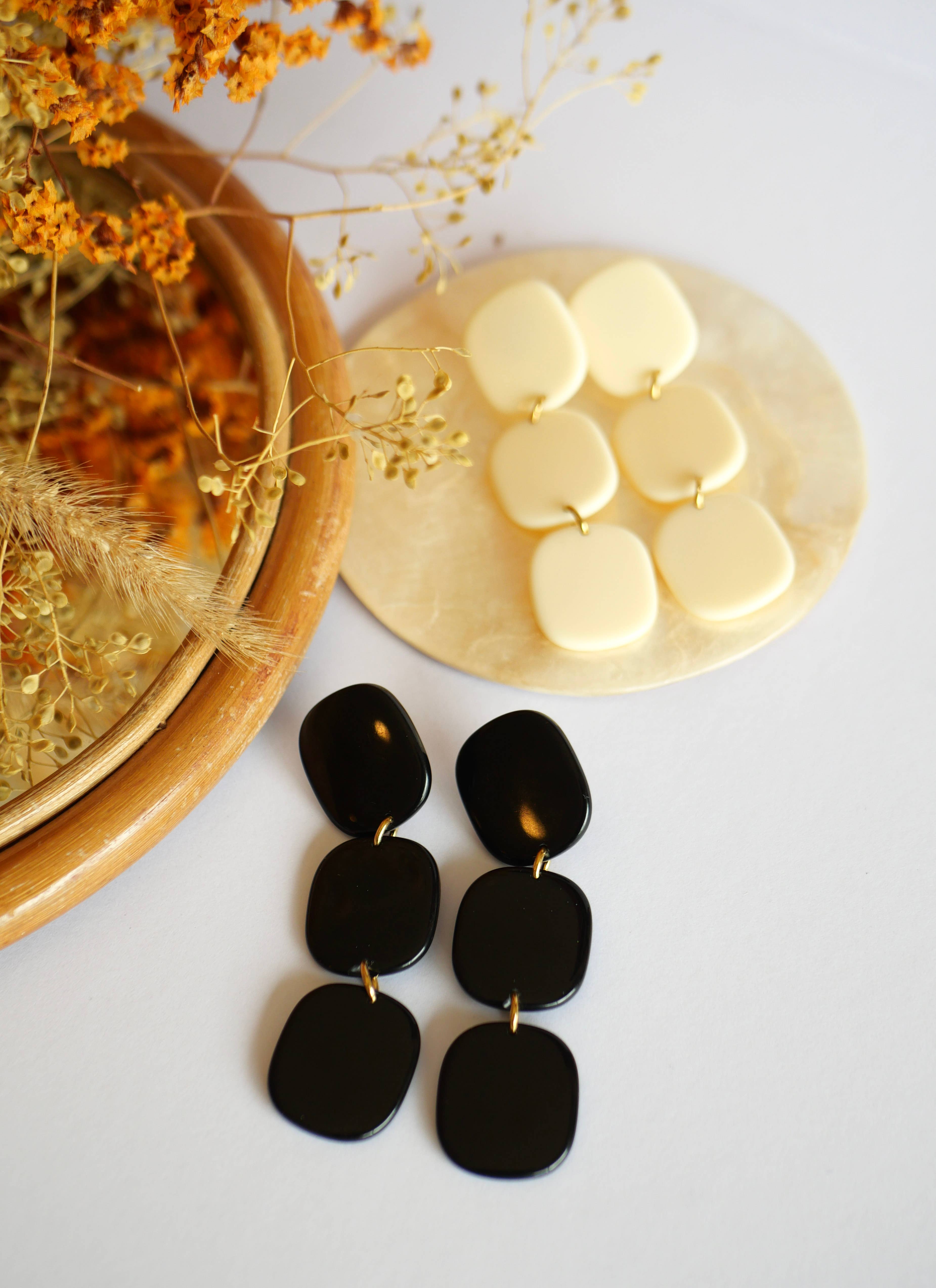 Azeria Création - Vente Boucles d'oreilles pendantes - Boucle d'oreilles Maxine8