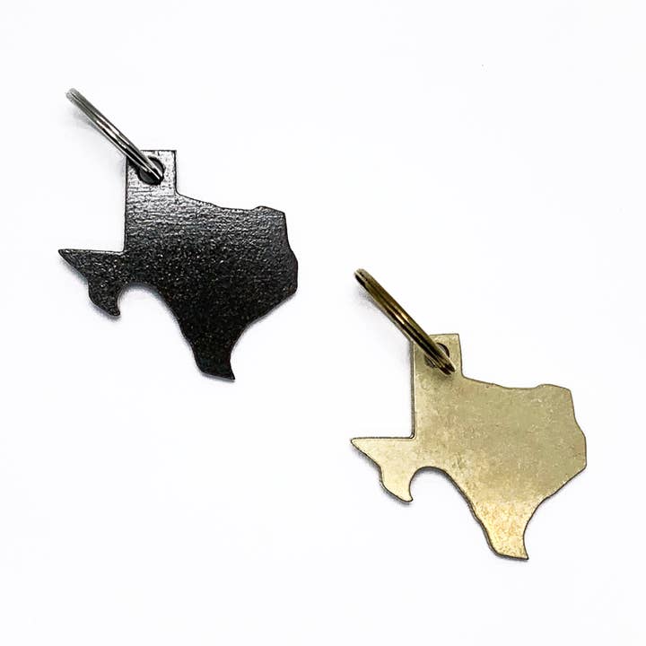 Apribottiglie Texas Keychain /Utensile da bar in ottone o acciaio per la vendita all'ingrosso da parte di Son of a Sailor