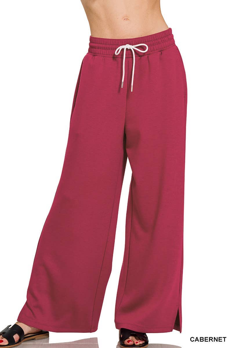 Vanilla Monkey – wholesale Lounge Sweatpants/jogging bottoms – Women's – Scuba Drawstring Pants0