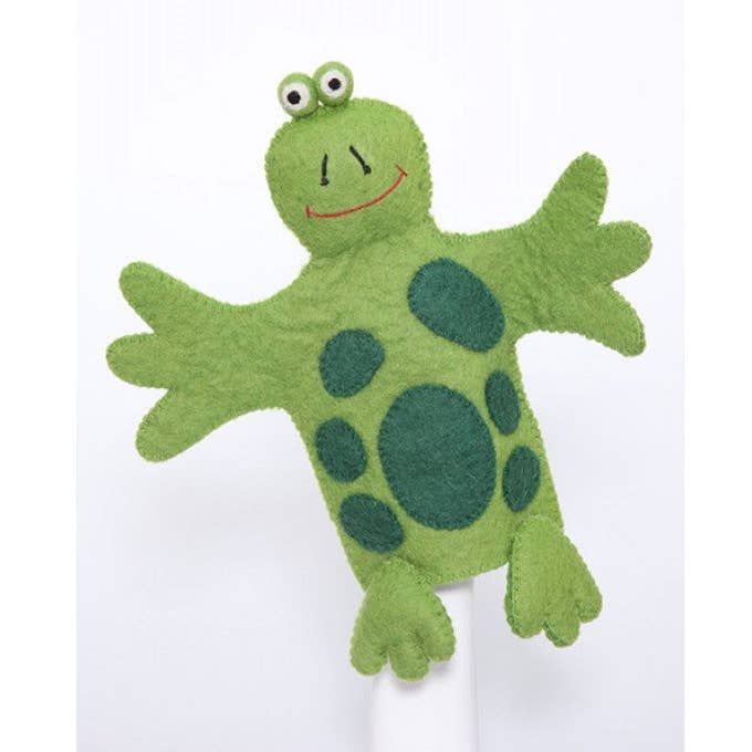 BNB Crafts Inc. - Wholesale Puppet - Kids & Baby - Frog Design Hand Puppets0