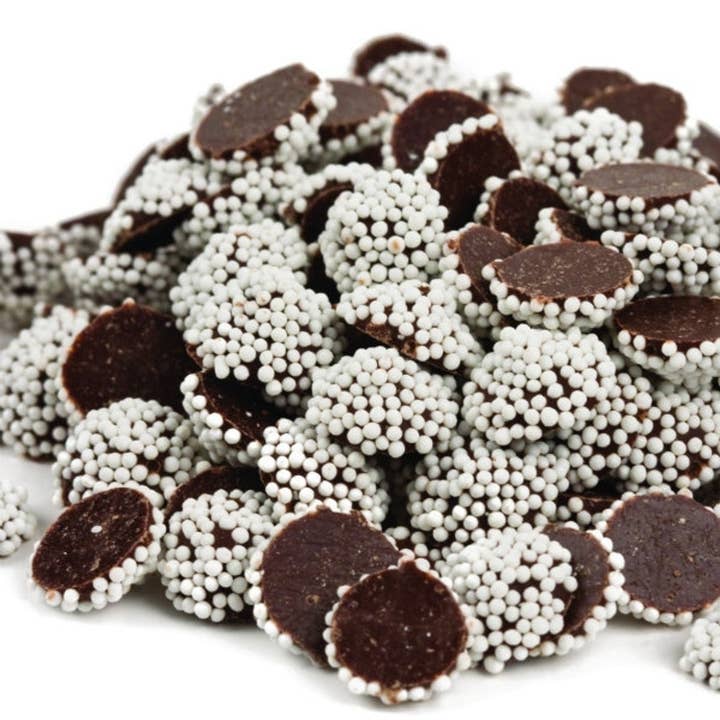 I Got Your Candy - Wholesale Chocolate-covered sweets - Dark Chocolate Nonpareils Box 25lb
