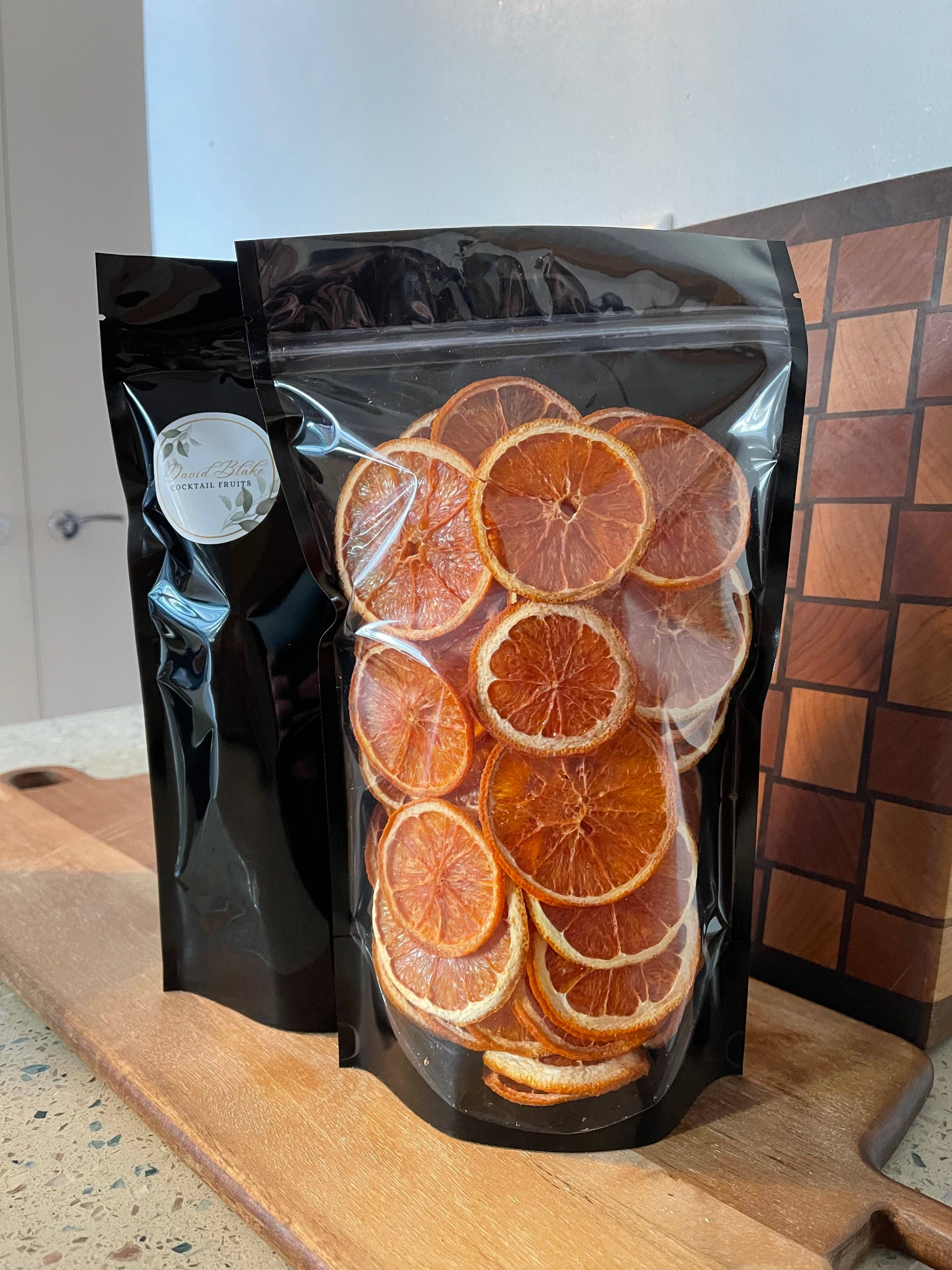 David Blake Cocktails - Vendita all'ingrosso Frutta secca/disidratata - Grandi sacchetti misti arancioni da oltre 200 pezzi2