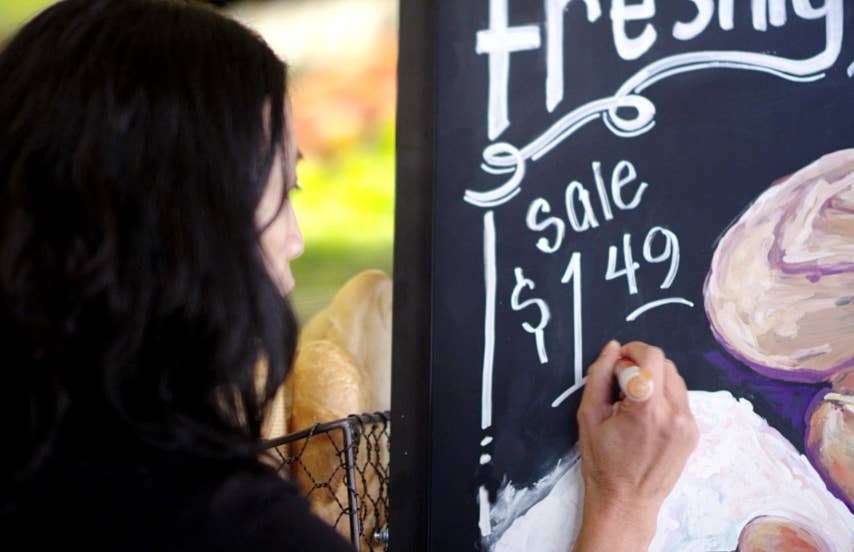 Chalk Ink Markers - Wholesale Marker - Chalk White Chisel Tip Wet Wipe 6mm Marker2