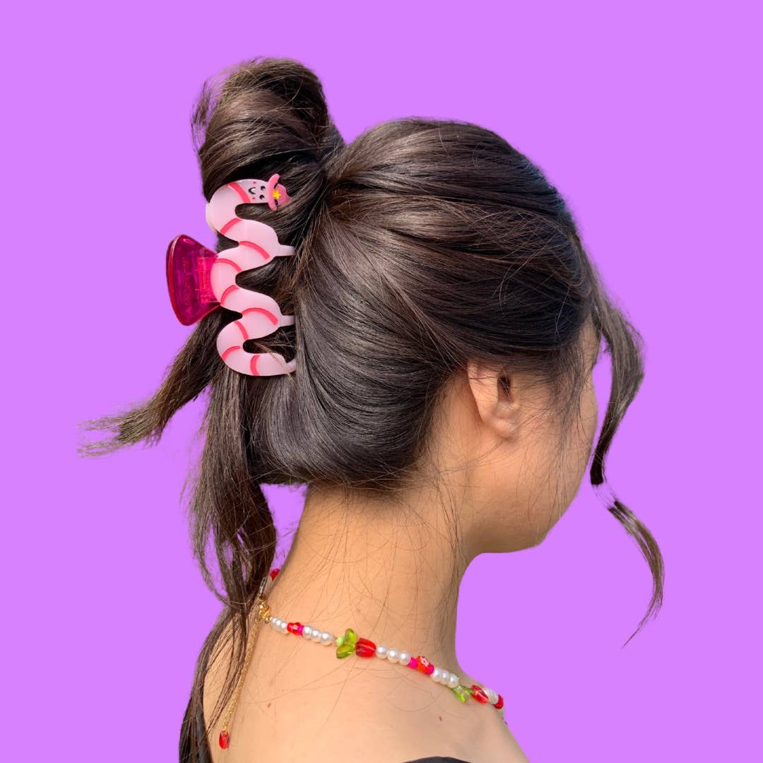 Not Picasso - Wholesale Hair Clip - Women's - Cowboy Worm Hair Claw1