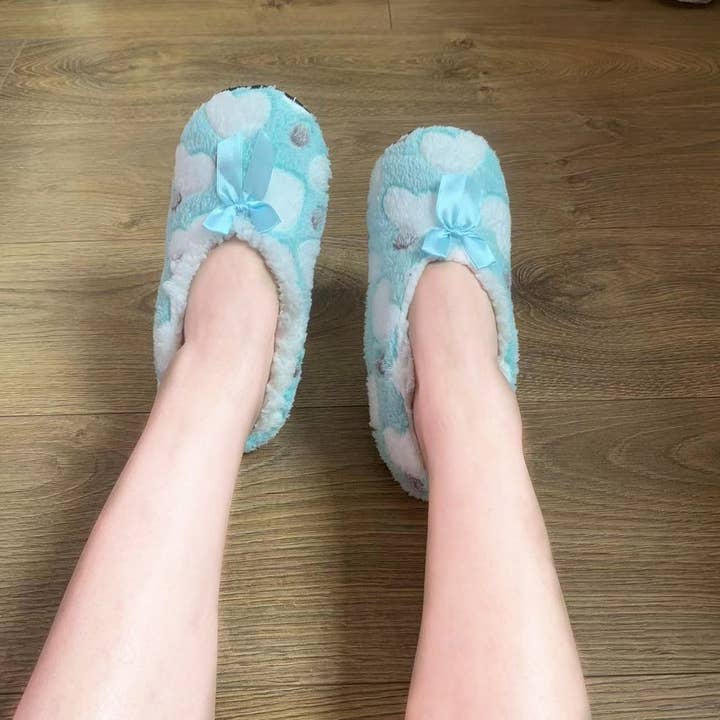 ACCITY - Wholesale Sock Slippers - Women's - WOMEN'S SOCKS HOME FLEECE FLOOR SOCK SLIPPERS_CWMS117911