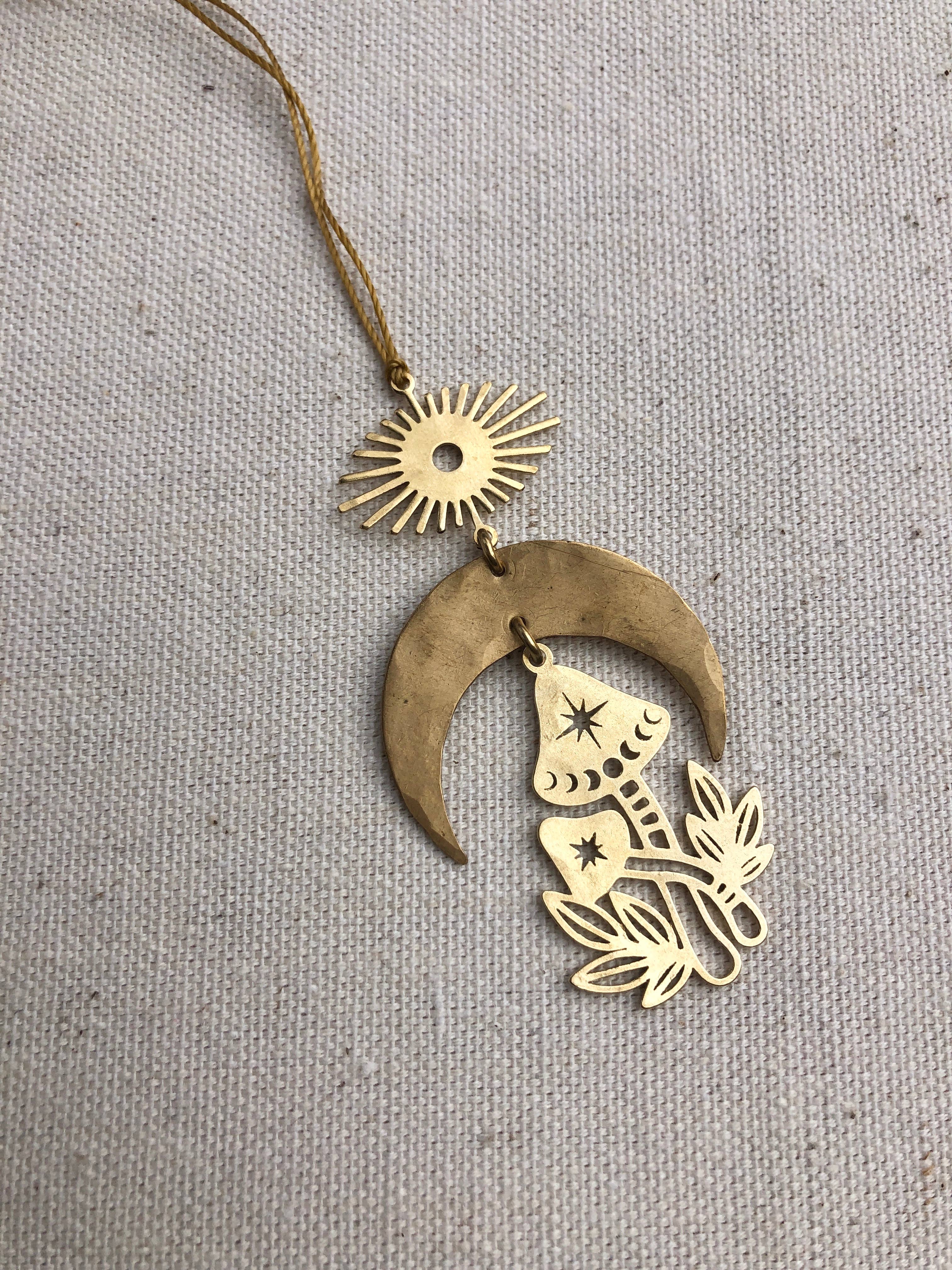 Vida + Luz - Wholesale Ornament - Magic Mushroom Nature Holiday Ornament2