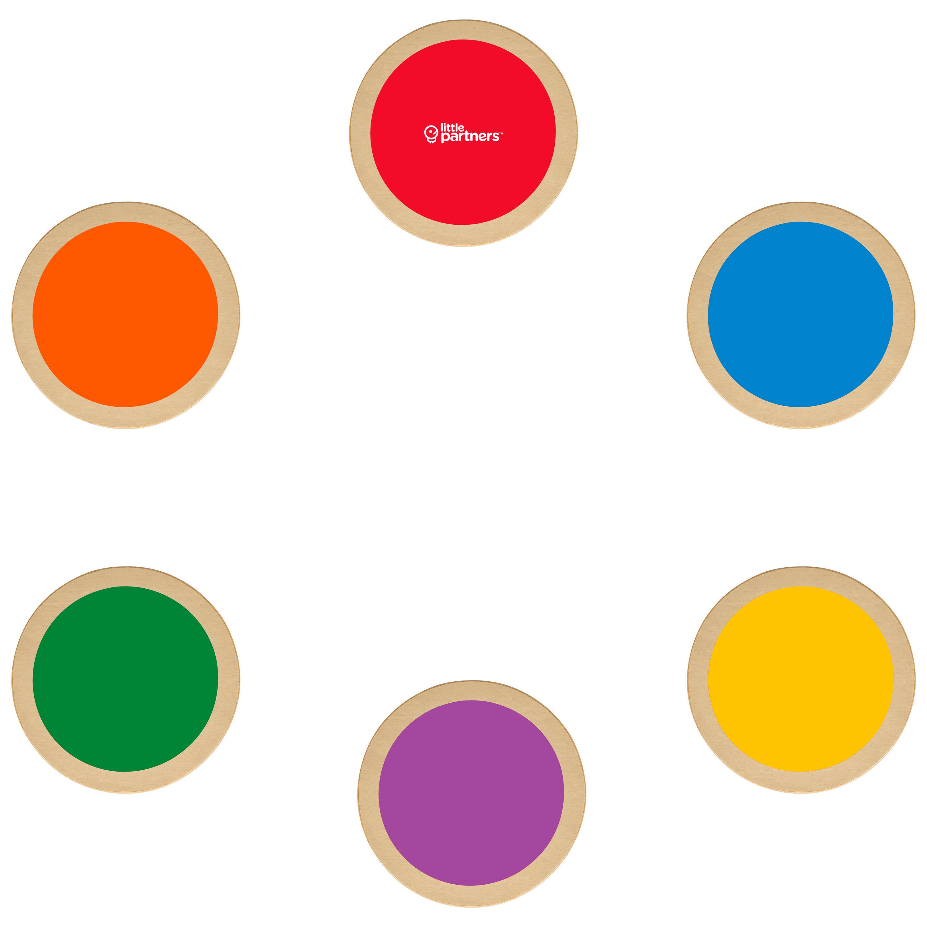 Little Partners - Wholesale Wood Toy - Kids - Step 'N Learn Stepping Stones9