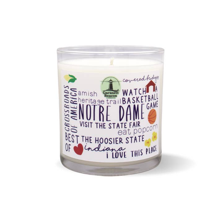 Garsnett Beacon Candle Co. - Wholesale Jar/Filled Candle - Indiana - Things to Do Scented Candle2