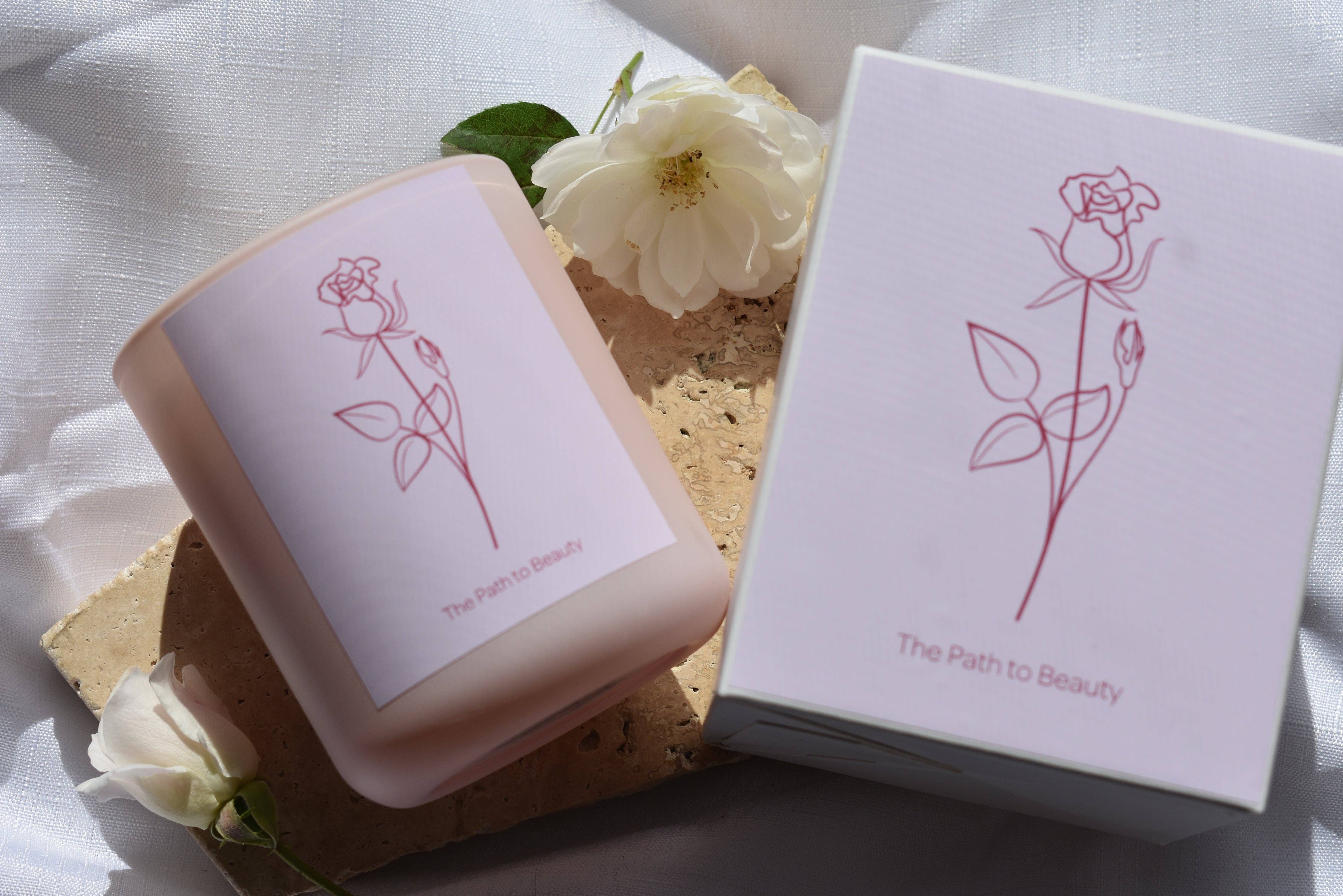 The Path to Beauty - Wholesale Jar/Filled Candle - Harmony Soy Candle2