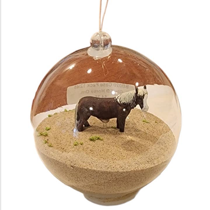 Bubble Ornament Horses for wholesale by Sea Creations