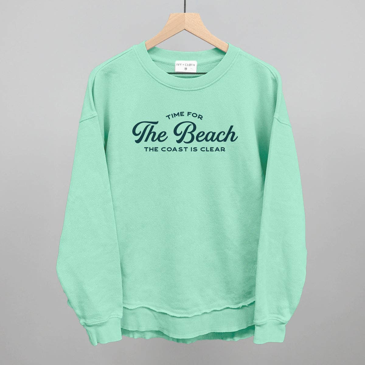 Ivy + Cloth - Wholesale Graphic Sweatshirt - Women's - Time For The Beach9