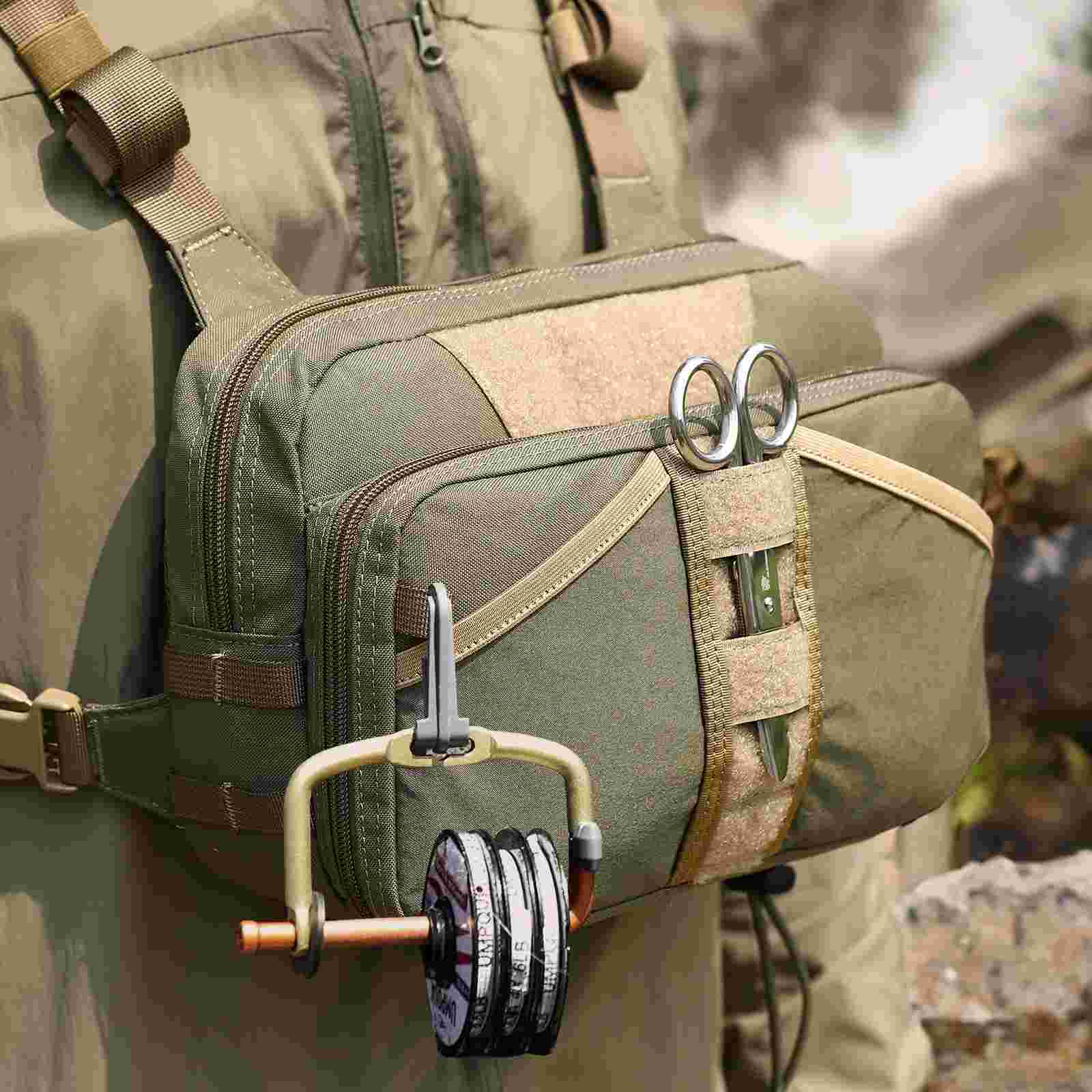 Antarctica Outdoors - Wholesale Sporting Accessories - Votagoo Fishing Chest Pack, Fly Fishing Bag for Men and Women, Tackle and Fly Boxes Storage Pack, Hunting Binocular Pack12