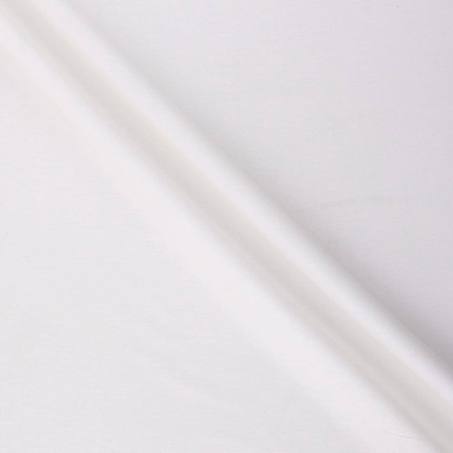 Mook Fabrics - Vente Tissu - Tissu solide 100 % coton de 44 po au mètre, blanc brillant1