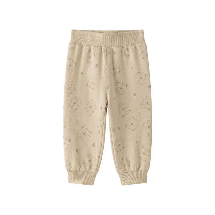 Newness Kids - Wholesale Athletic Sweatpants/Joggers - Kids - Non-fleece sweatpants with teddy bear print BBI650191