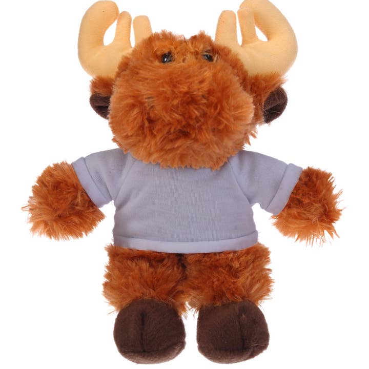 Plushland - Wholesale Stuffed/Plush Toy - Kids & Baby - Plush Moose Bean Bag animal 8"16