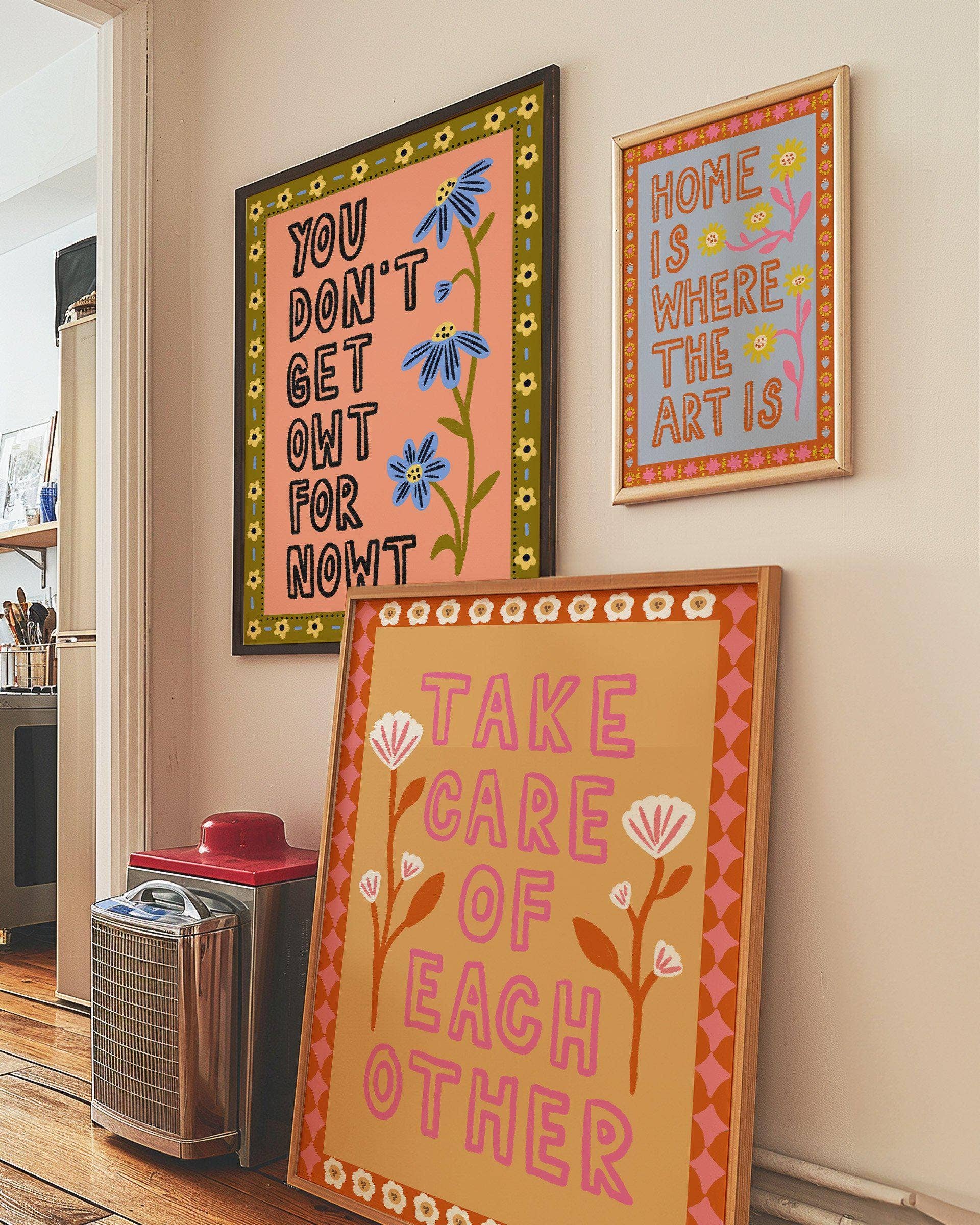 Emmy Lupin Studio - Wholesale Kunstprint - Je Krijgt Niets Voor Niets | Kunstdruk1