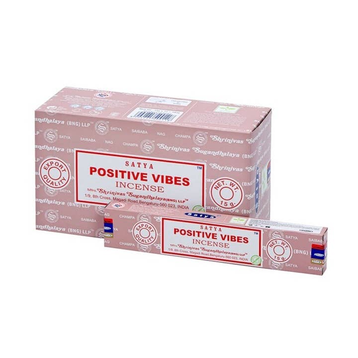 AUM Fragrances - Wholesale Smudge Stick - Satya NS Incense 15g Positive Vibes0