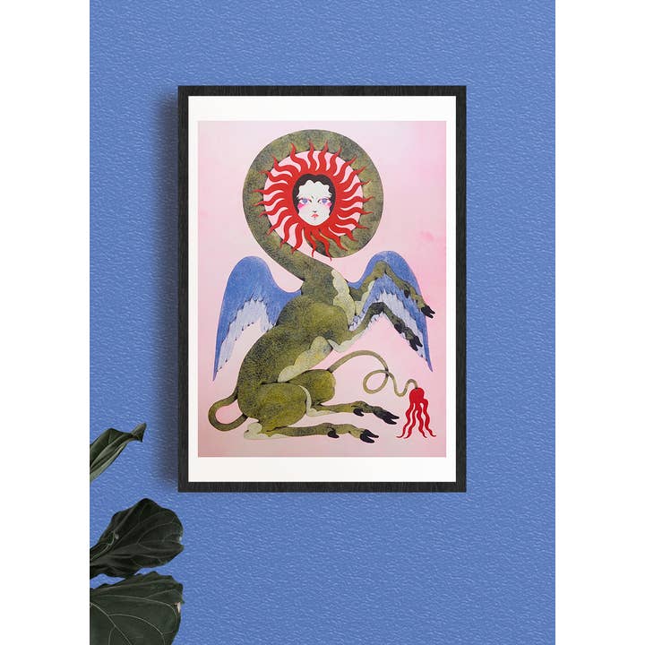 KIBLIND Atelier - Vendita all'ingrosso Poster - Poster A3 - Lou Benesch - L'angelo